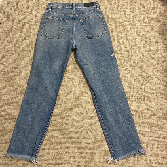 CARMAR DENIM size 25 ripped jeans - Picture 3 of 3